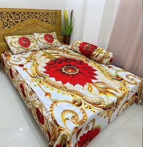 China Premium 3D Design Bed Sheet